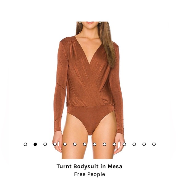 Free People Tops - FREE PEOPLE X REVOLVE Turnt Bodysuit Mesa XS